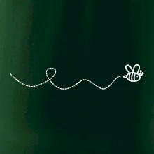 Dráha letu včely - vlnovka