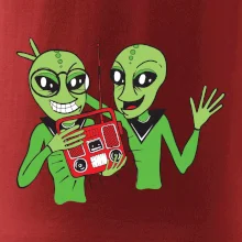 Ufo a rádio (Pecka design)