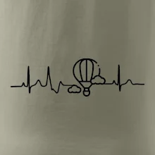 EKG létání balonem