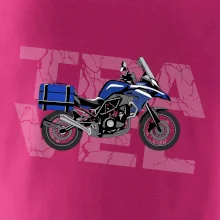 Cestovní enduro modré