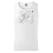 Kopřivnice - Mapa s vodními toky