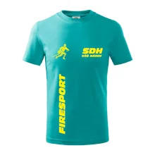 Hasičský sport SDH + váš název ŽLUTÁ
