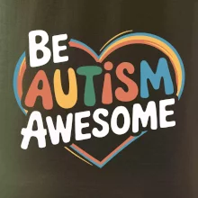 Be autism awesome srdce Be autism awesome srdce