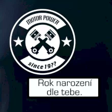 Motor power since (vlastní ročník)