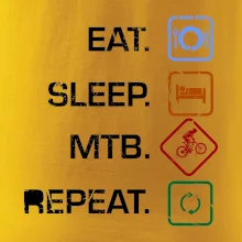 Eat sleep MTB repeat
