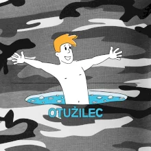 Otužilec - kreslený