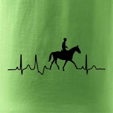 EKG jízda na koni
