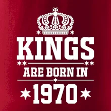 Kings are born in 1970