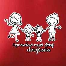 Opravdoví muži dělají dvojčata - kluk kluk