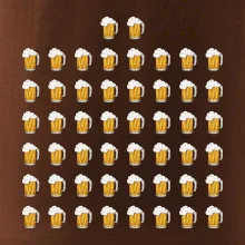 Narozeniny - 50x pivo