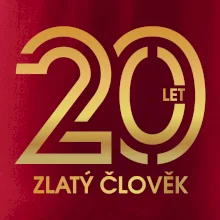 20 let zlatý člověk