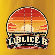 Liblice B retro odznak dvou vysílačů