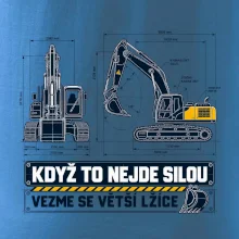 Když to nejde silou vezme se větší lžíce