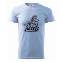 Brzdy jen doporučení - biker v zatáčce