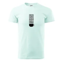 Ideas come after coffee