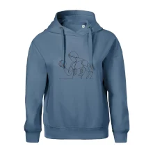 Fitness muž jedním tahem