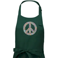 Peace symbol lístečky