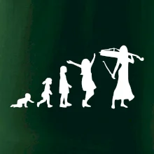 Evoluce cellistka Evoluce cellistka