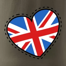 Británie srdce prso