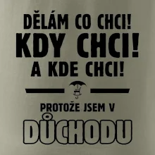 Dělám co chci, kdy chci důchod