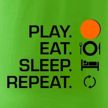 Hokejbal - Play eat sleep repeat