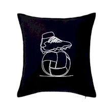 Fotbalový míč kopačka jedním tahem