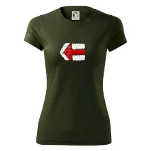 Párová turistická značka  červená