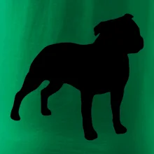 Americký stafordširský teriér  Na prsu