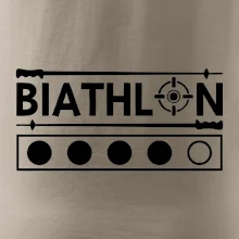 Biathlon terč a hůlky