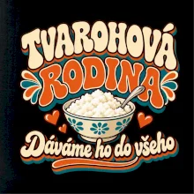 Tvarohová rodina dává tvaroh do všeho