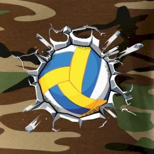 Volejbal míč v triku