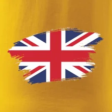 Britská vlajka roztrhaná