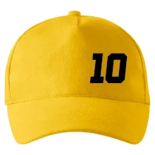 Kšiltovka s vlastním číslem