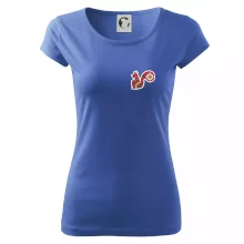 Folklor na prsu veverka