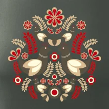 Folklór - hnědí ptáčci