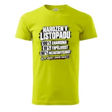 Narozen v listopadu charisma trpělivost a panák