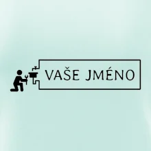 Instalatér - jméno v rámečku