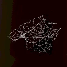 Mallorca - silniční mapa