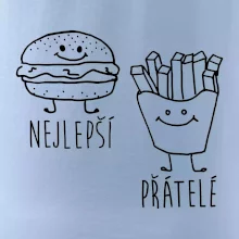 Nejlepší přátelé - Hamburger a hranolky Nejlepší přátelé - Hamburger a hranolky