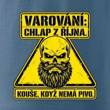 Varování chlap z října kouše když nemá pivo
