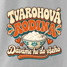 Tvarohová rodina dává tvaroh do všeho