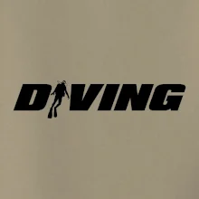 Diving nápis potápěč