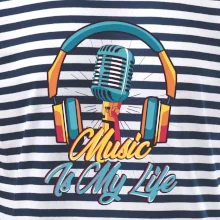 Music is my life sluchátka