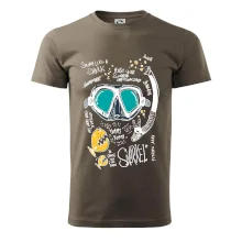 Potapěčské brýle text