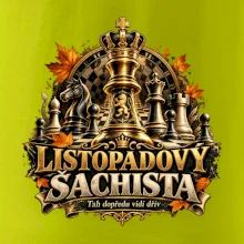 Listopadový šachista se zlatým králem