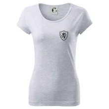 Český lev erb na prsu a na zádech