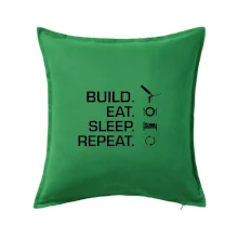 Build eat sleep repeat - montážní pěna