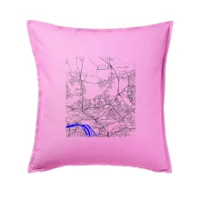 Praha 18200 - Mapa s vodními toky