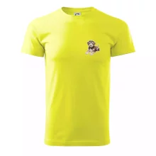 Lagotto romagnolo ležicí vyšívaný na prsu