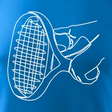 Tenisová raketa jednim tahem